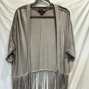 Rock & Roll Cowgirl Grey shrug top